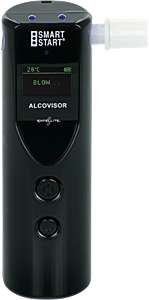 Alkomat osobisty Smart Start Alcovisor Satellite™ z przetwornikiem elektrochemicznym